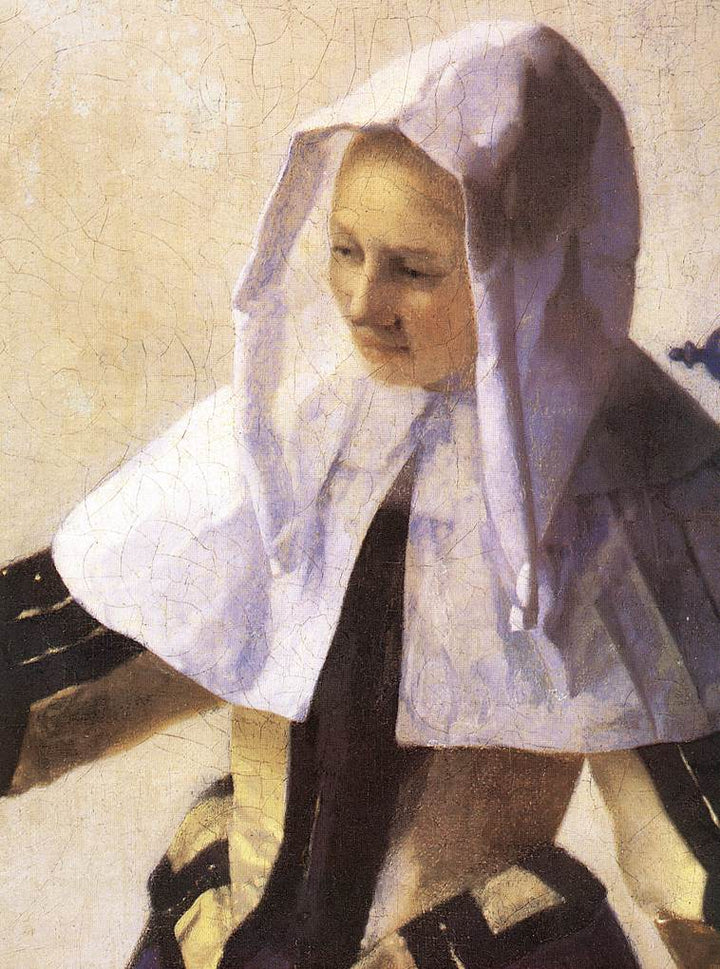 Young Woman with a Water Jug (detail-2) 1660-62 