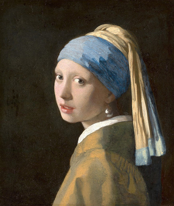 Girl with a Pearl Earring (detail-1) c. 1665 