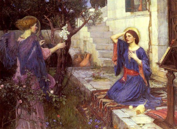 The Annunciation 1914 Painting by John William Waterhouse