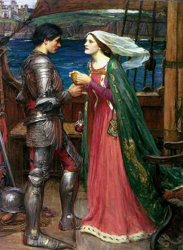 Tristan and Isolde with the Potion 1916 