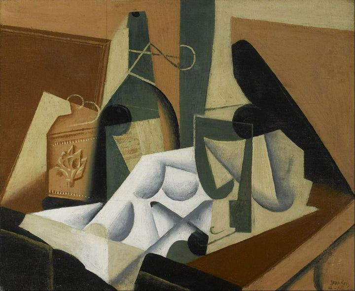 Still Life with White Tablecloth 