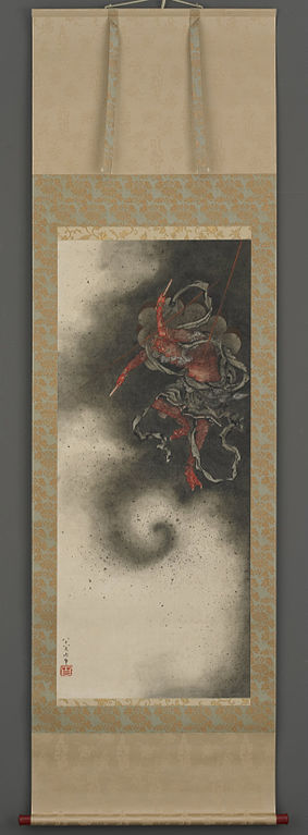 Thunder god, Edo period 