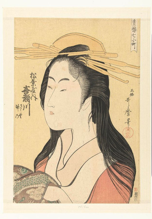 Portrait of Kisegawa of Matsubaya, c.1796, 