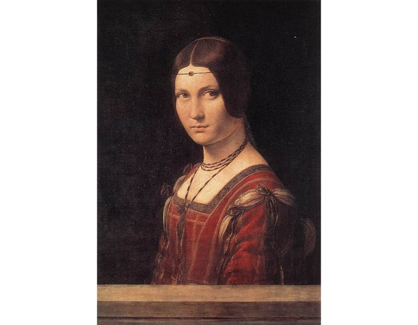 Portrait of a Lady called La Belle Ferronniere 1490-95 