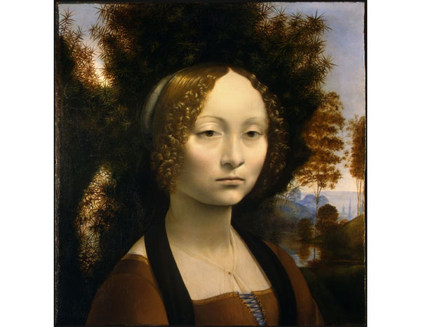 Portrait of Ginevra Benci (detail2) 