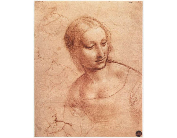 Study For Madonna With The Yarnwinder 
