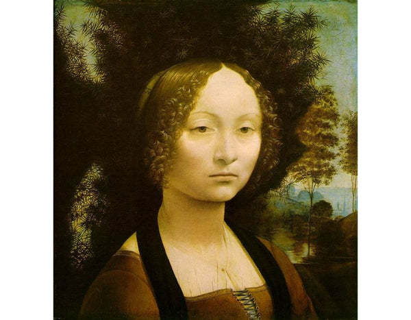 Portrait of Ginevra de' Benci 1474-46 