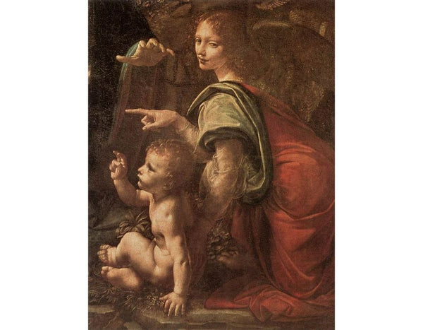 Virgin of the Rocks (detail 2) 1483-86 