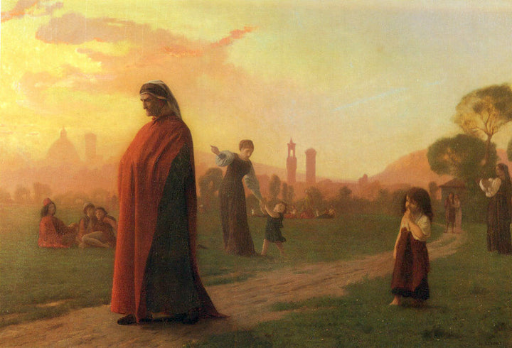 Dante (He Hath Seen Well) Painting by Jean-Leon