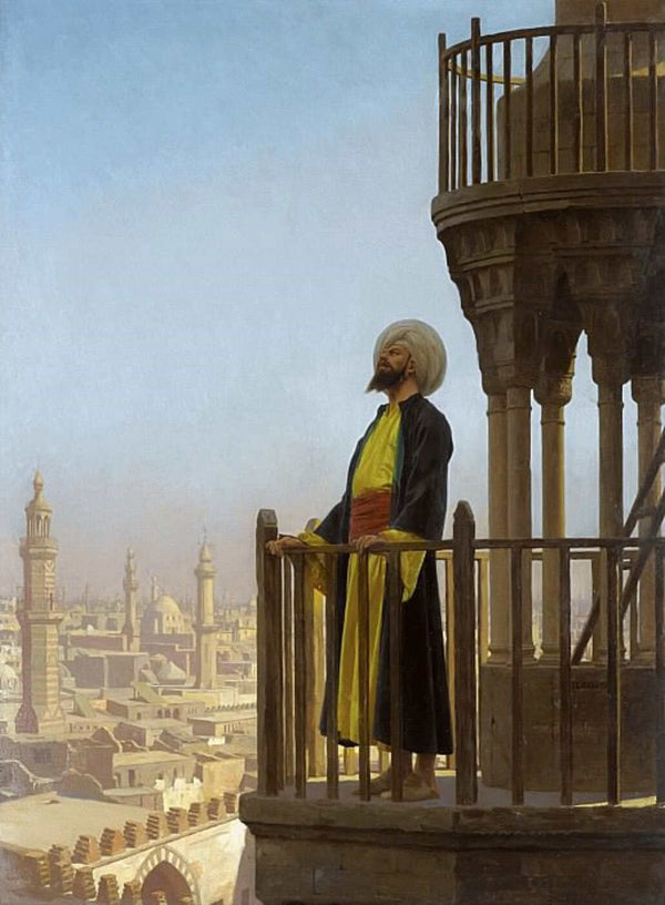 The Muezzin Painting by Jean-Leon
