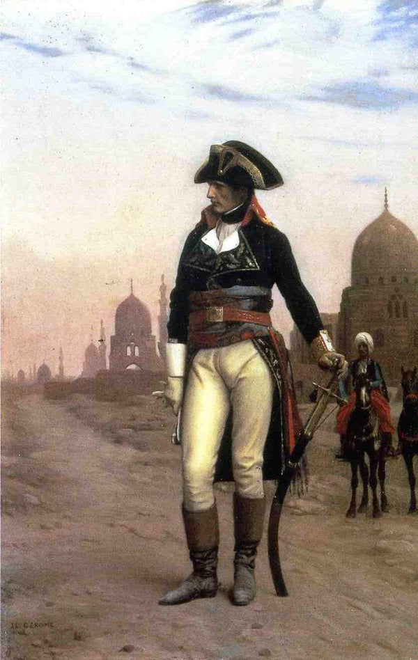 Napoleon in Egypt Painting by Jean-Leon
