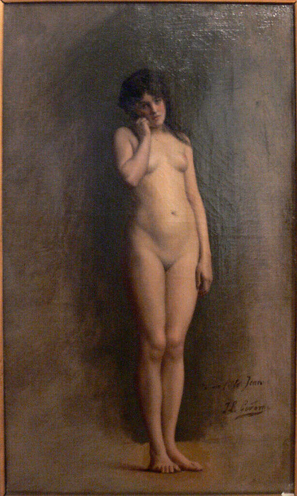 Nude Girl Painting by Jean-Leon