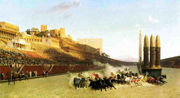 Circus Maximus Painting by Jean-Leon