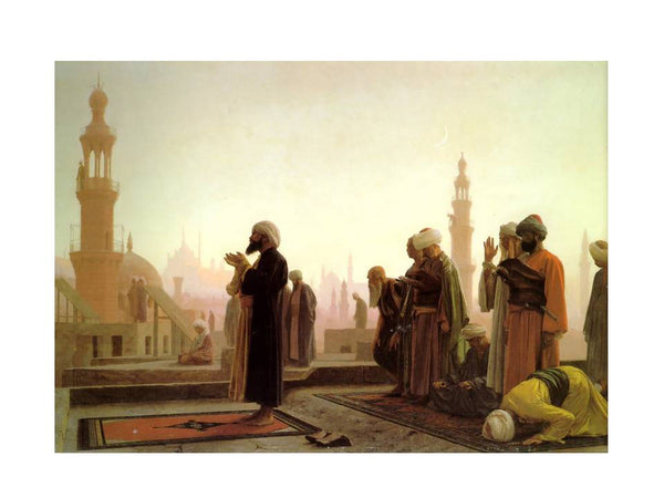 Prayer In Cairo Painting by Jean-Leon