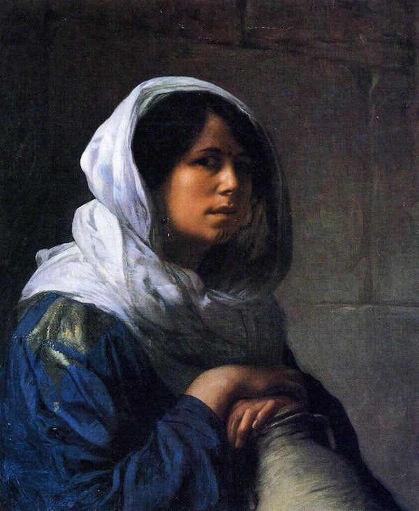 Egyptian Water Carrier Painting by Jean-Leon