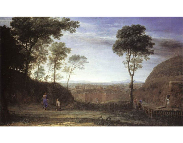 Landscape with Noli Me Tangere Scene 1681 