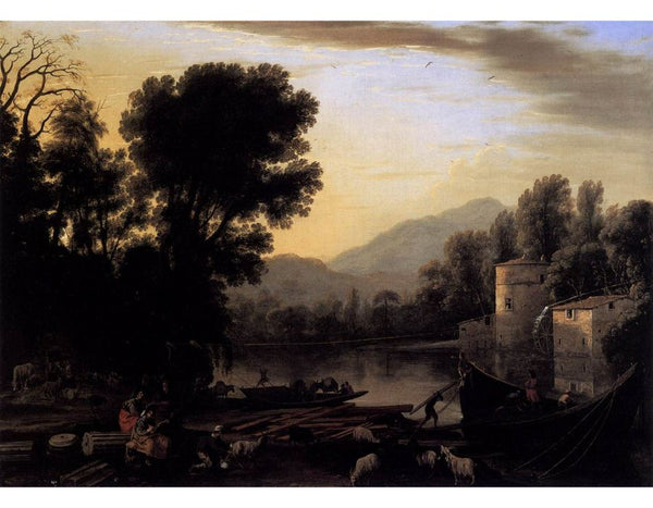 Mill on a River, c.1631 