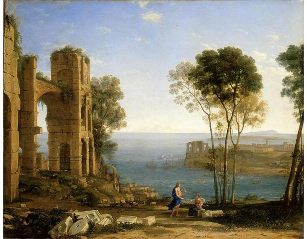 The Bay's Port with Apollo and the Cumaean sibyl 