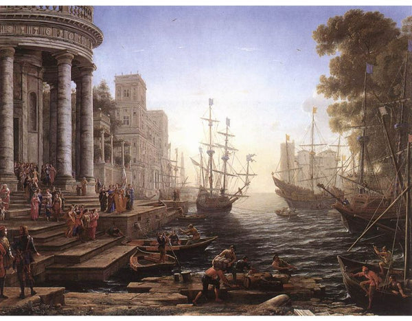 Seaport with the Embarkation of St. Ursula 