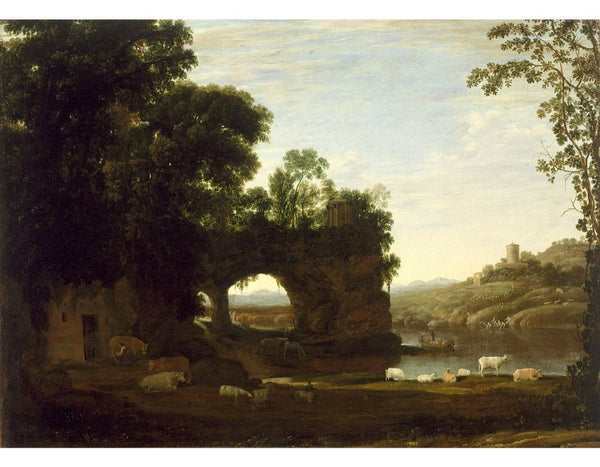 Landscape with a Rock and River 1628 30 