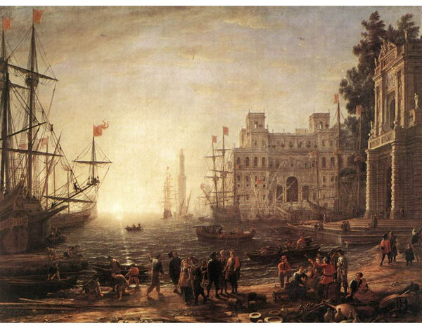 Port with Villa Medici 