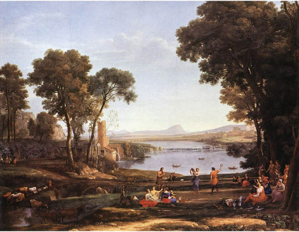 Landscape With The Marriage Of Isaac And Rebekah 