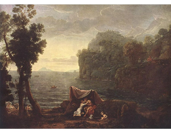 Coastal landscape with Acis and Galatea, 1657 