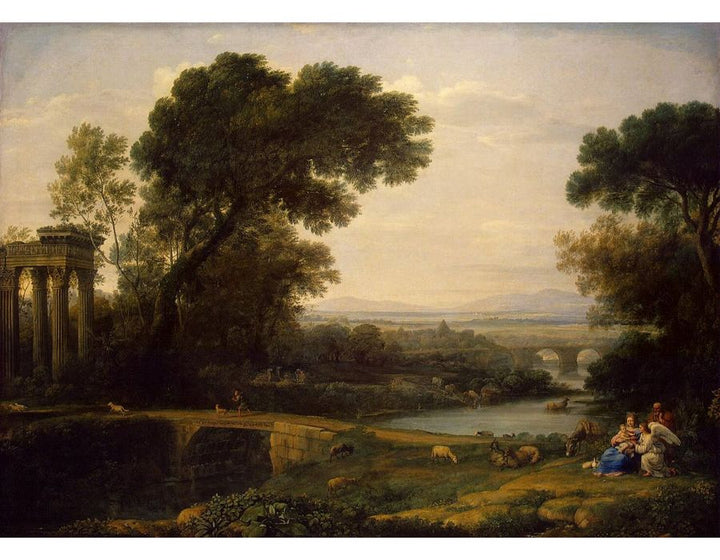 Landscape with the Rest on the Flight into Egypt 1666 