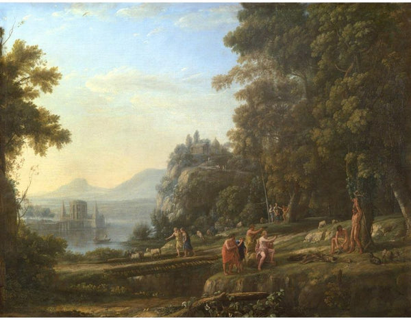 Landscape with Apollo and Marsyas, 1639-40 