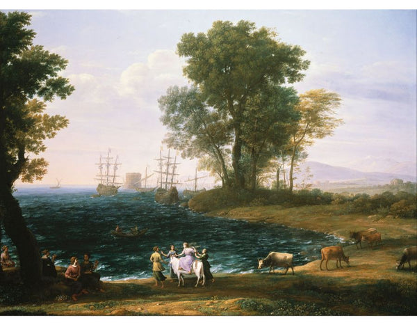 Coast Scene with the Rape of Europa 1667 