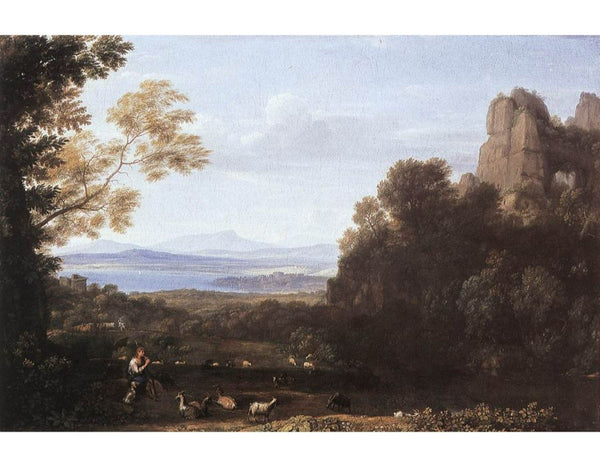 Landscape with Apollo and Mercury 1660 
