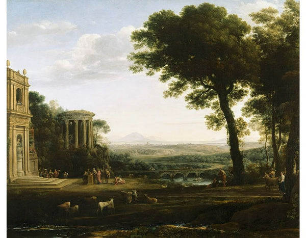 Landscape With A Sacrifice To Apollo 