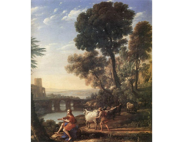 Landscape with Apollo Guarding the Herds of Admetus 1645 