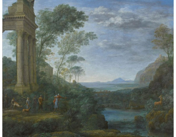 Landscape with Ascanius Shooting the Stag of Sylvia 1682 