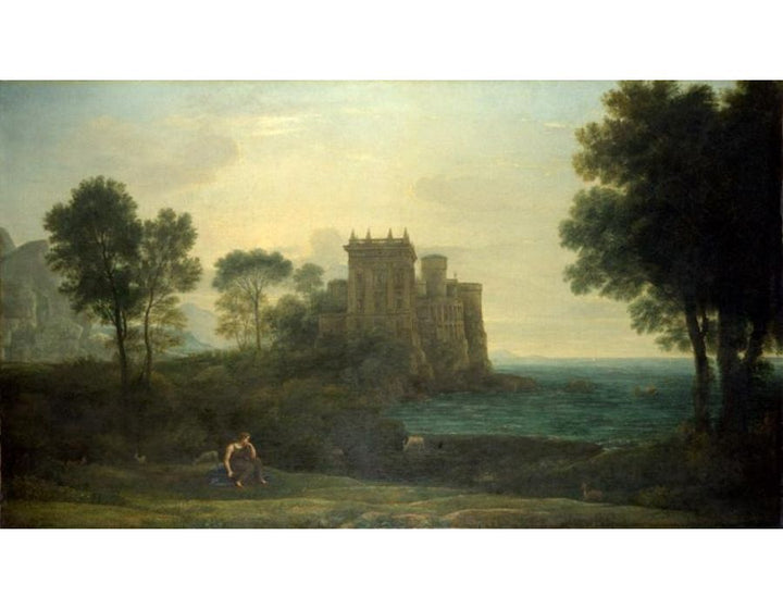 A landscape with Psyche before the Palace of Love 
