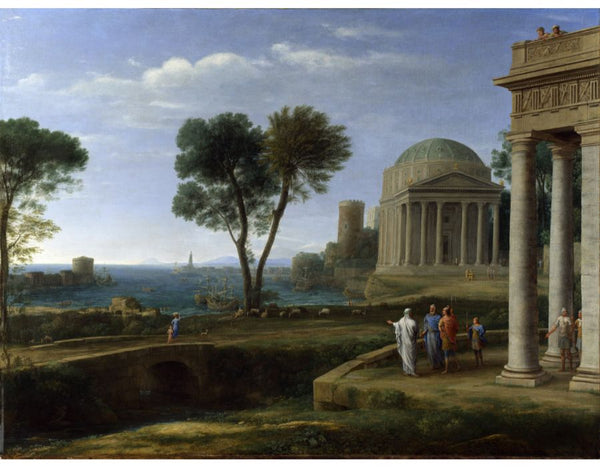 Landscape with Aeneas at Delos, 1672 