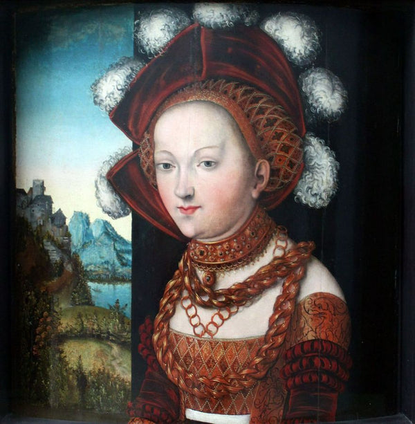 A Young Lady Dressed in Princely Clothes 
