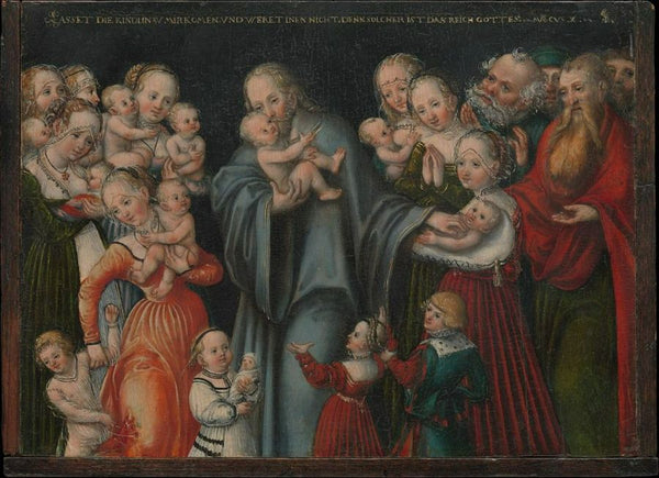 Christ Blessing the Children mid 1540s 