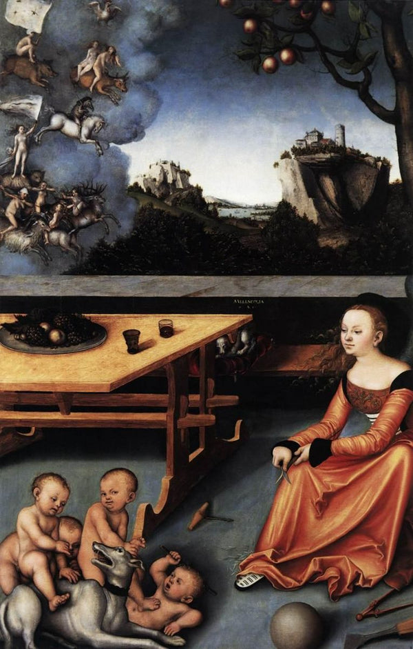 An Allegory of Melancholy 1528 