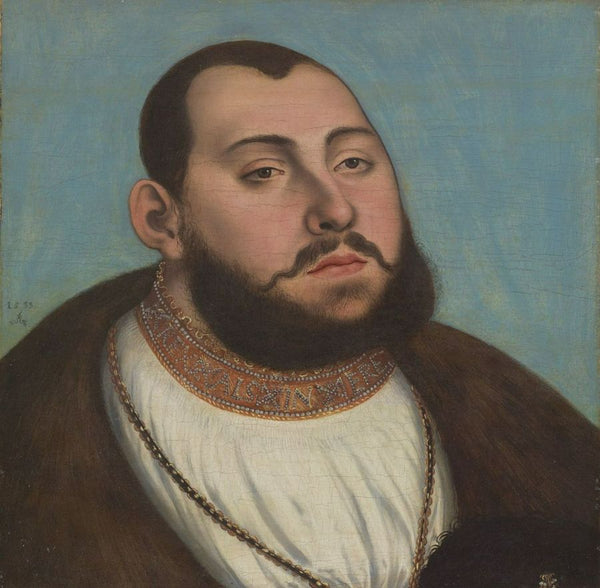 Portrait of John Frederic the Magnanimous 1503-54 Elector of Saxony 