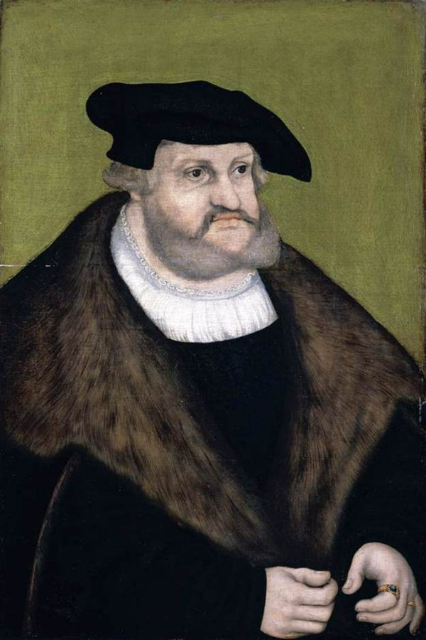 A Portrait Of The Elector Frederick The Wise In His Old Age 