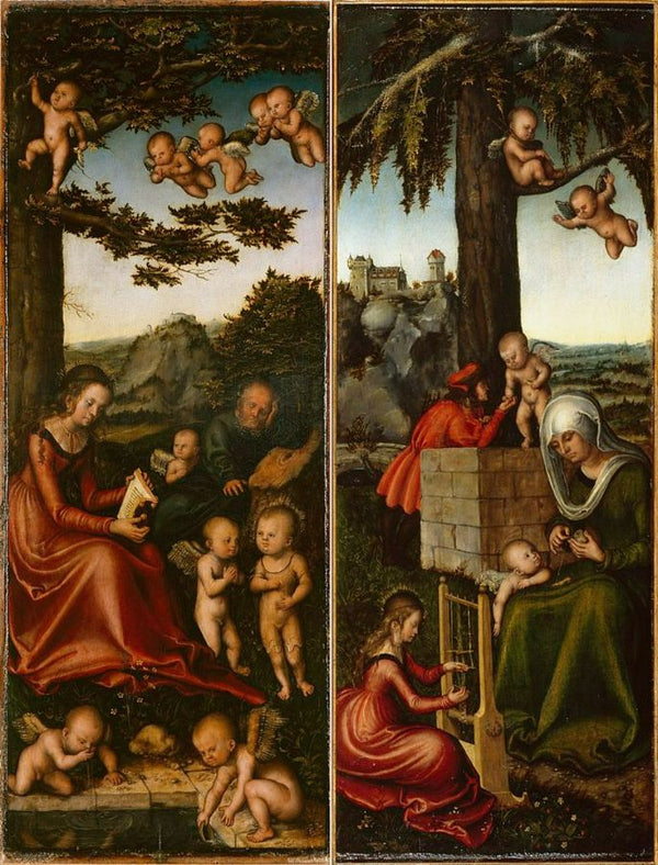 The Holy Family and The Education of the Virgin 