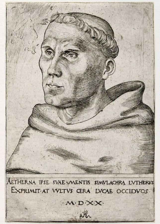 Martin Luther as a Monk 