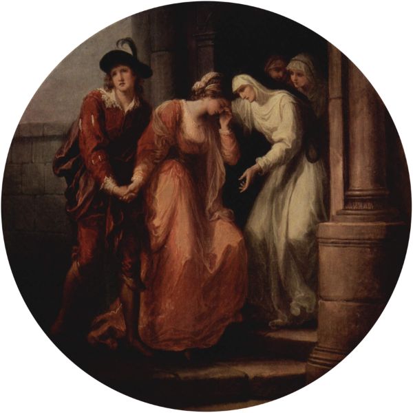 The Parting of Abelard and Heloise 