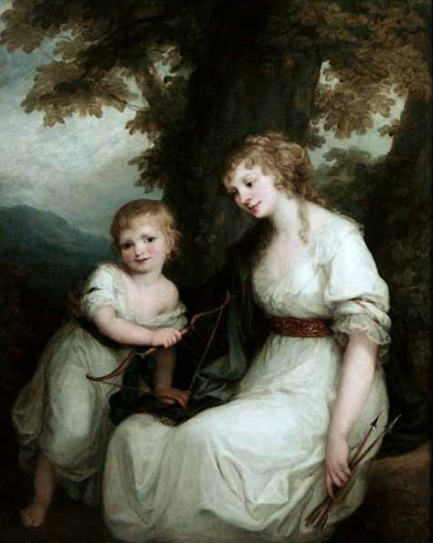 Juliane von Kriidener and her son Paul 