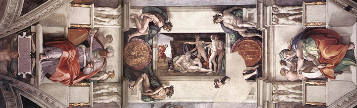Ceiling of the Sistine Chapel - bay 1 