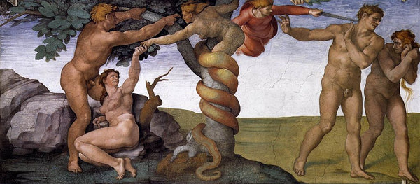 The Fall and Expulsion from Garden of Eden 1509-10 