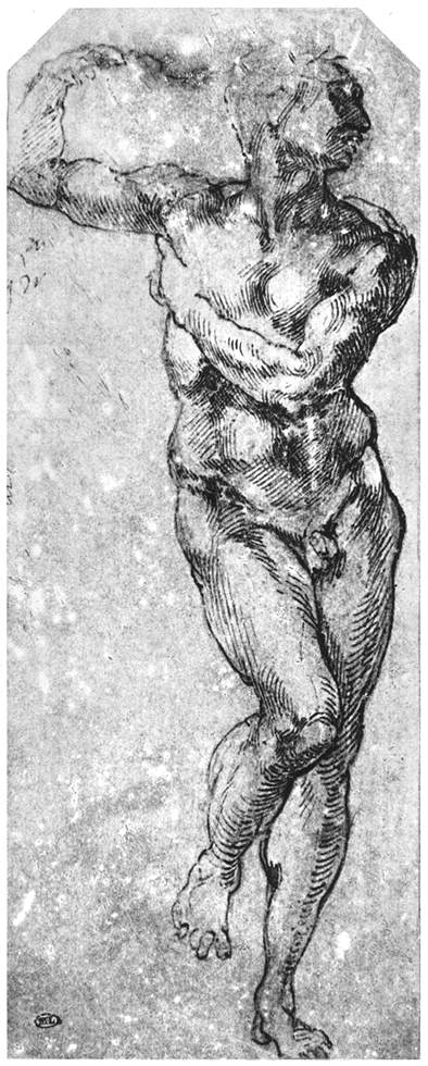 Nude Man Turned to the Right 1510-11 