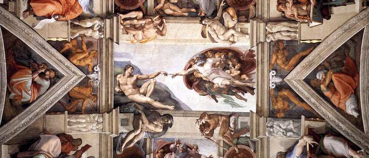 Ceiling of the Sistine Chapel [detail] I 