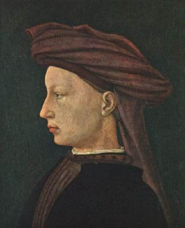 Profile Portrait of a Young Man 1425 